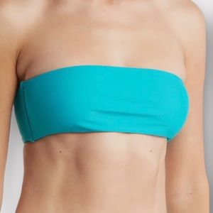 Charlie Holiday Anthropologie Women’s Morgan Bikini Bandeau Top XS Swimsuit NWT